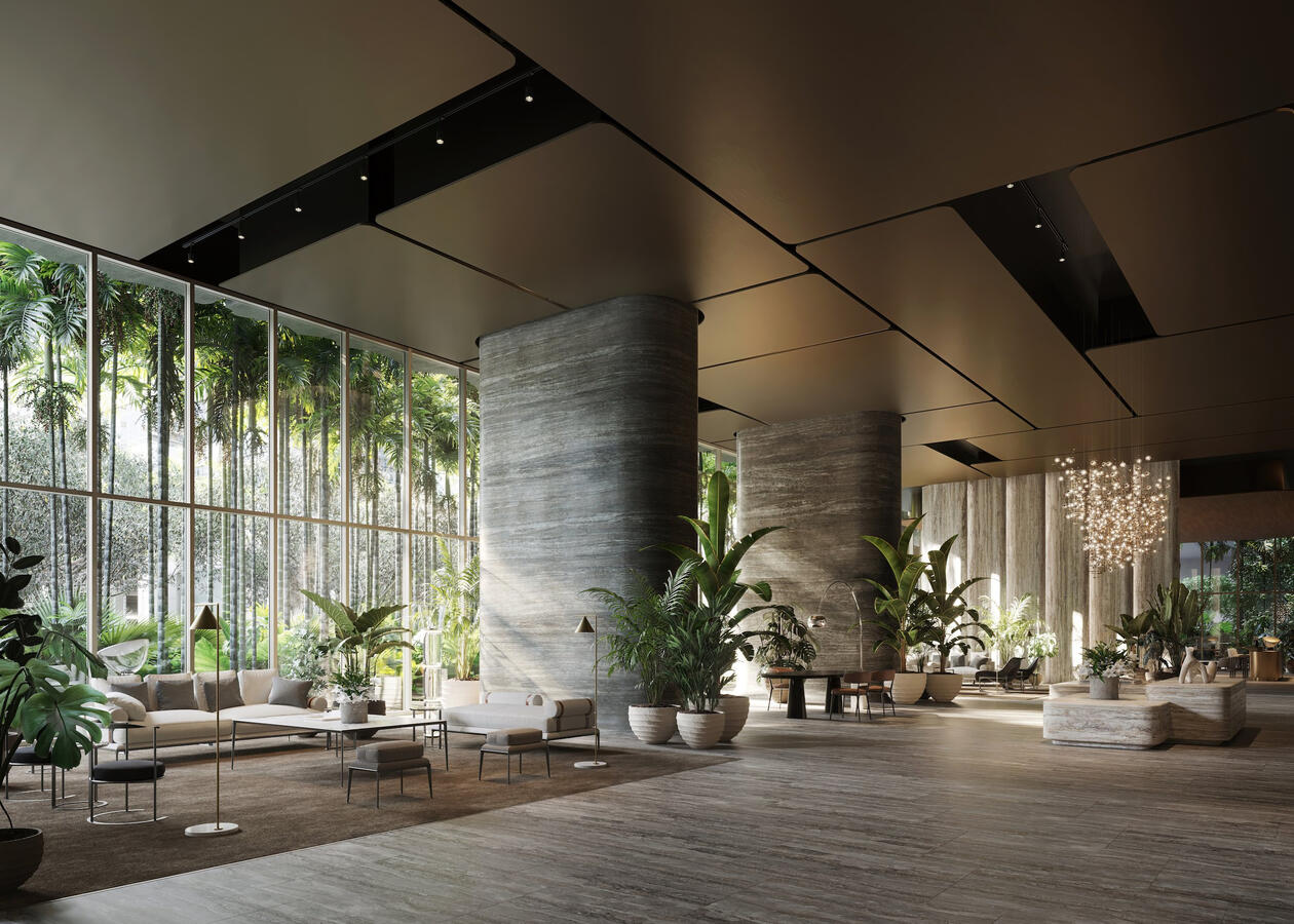 Contemporary Lobby