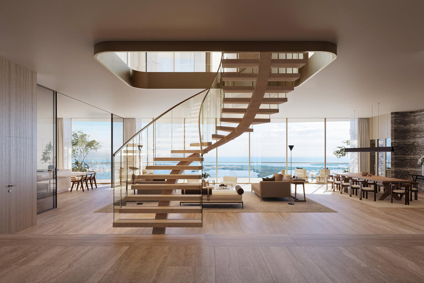 Two-story residences
